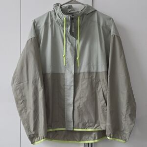 Eddie Bauer Women's Two-tone Olive Windbreaker